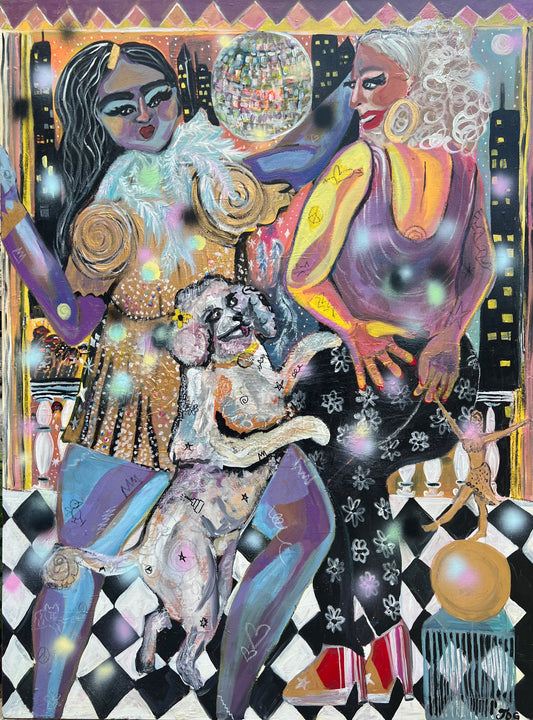 Starla's Night Out (18x24 inch Paper Print)
