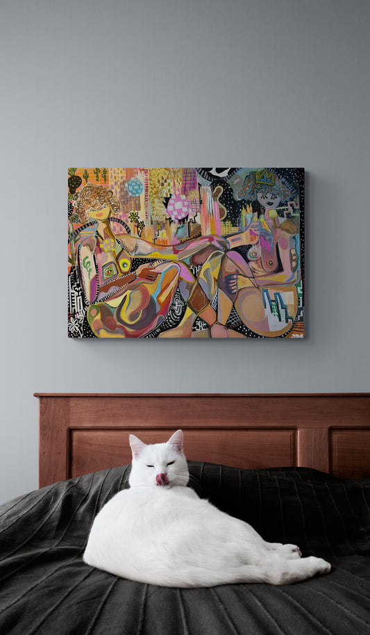 The Dream T3@m (24x32 inch canvas)
